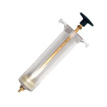 Veterinary 100ml Plastic Steel Animal Vaccination Injection Syringe Large Capacity Cattle Sheep Injector with Needles